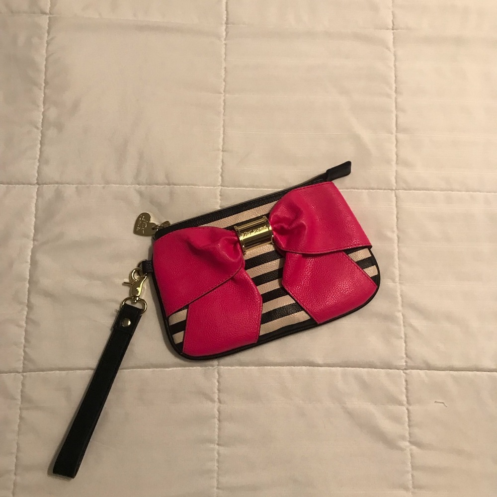 Gently Used Betsey Johnson Wristlet